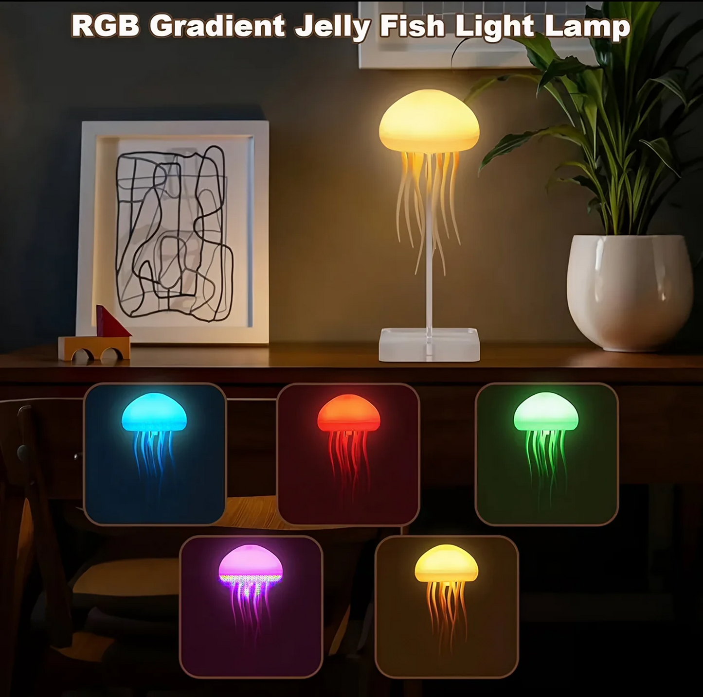 Jellyfish Floating Lamp